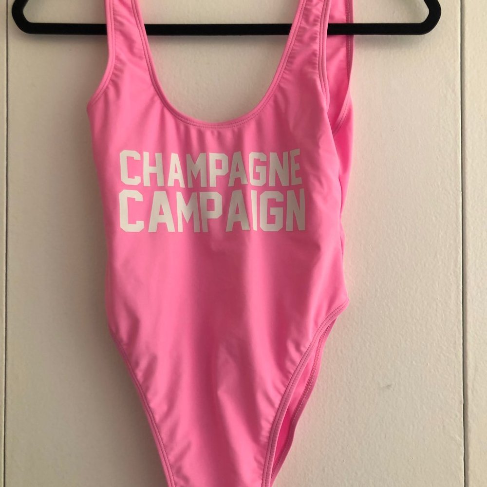 RAVESUITS Champagne Campaign One Piece Small